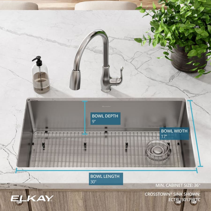 Elkay ECTRU30179RTC Crosstown 31-1/2