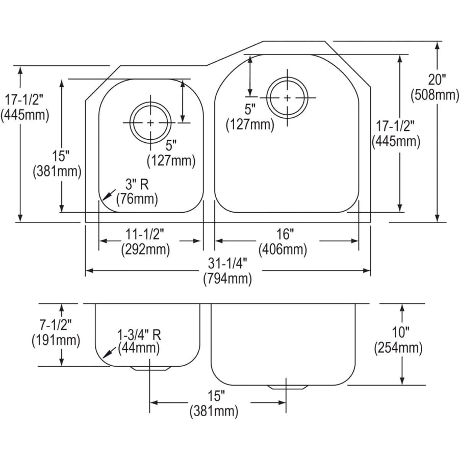 elkay-eluh311910ldbg-specification-image-9224 elkay-eluh311910ldbg-specification-image-9224