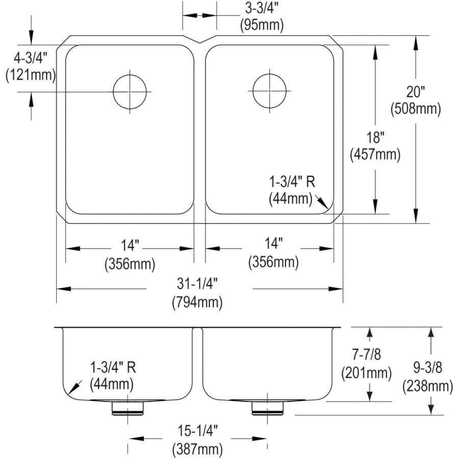 elkay-eluh3220pd-specification-image-9401 elkay-eluh3220pd-specification-image-9401