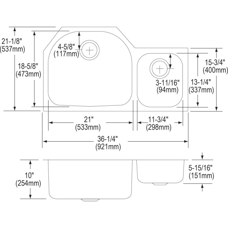 elkay-eluh362110rdbg-specification-image-9263 elkay-eluh362110rdbg-specification-image-9263