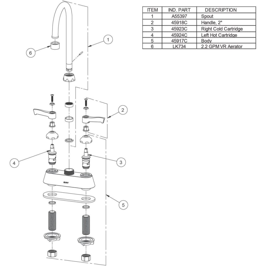 elkay-lk406gn04l2-alternate-view-3193 elkay-lk406gn04l2-alternate-view-3193