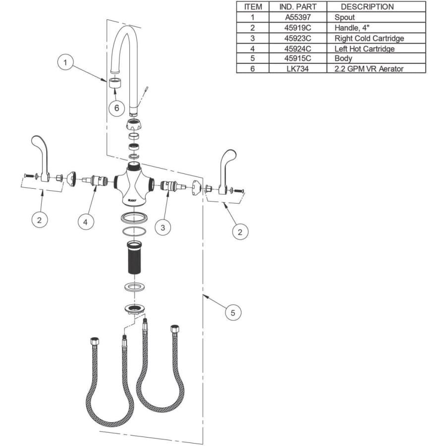 elkay-lk500gn04t4-alternate-view-3224 elkay-lk500gn04t4-alternate-view-3224