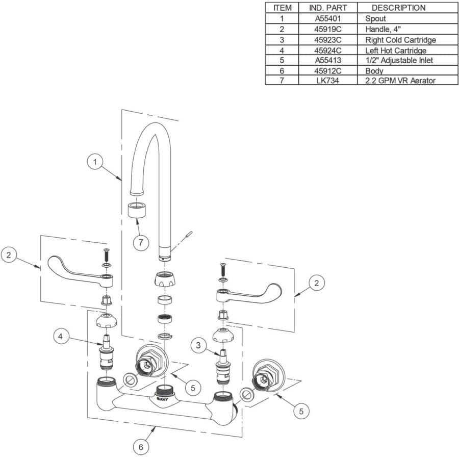 elkay-lk940gn05t4h-alternate-view-3307 elkay-lk940gn05t4h-alternate-view-3307
