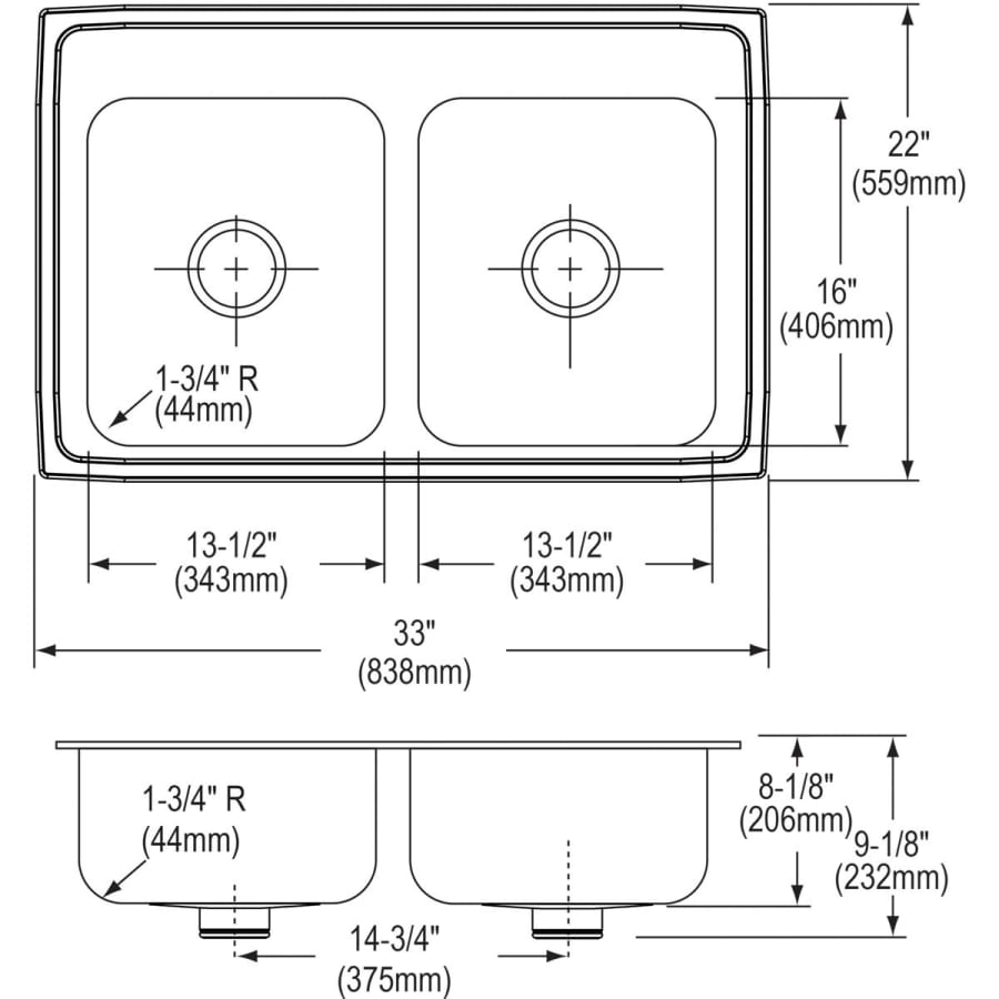 elkay-lr3322pd-specification-image-9316 elkay-lr3322pd-specification-image-9316