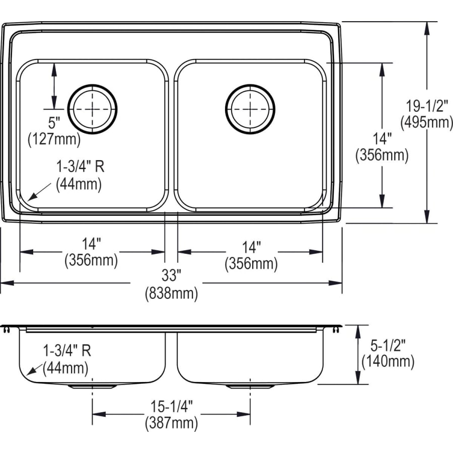 elkay-lradq331955-specification-image-7539 elkay-lradq331955-specification-image-7539