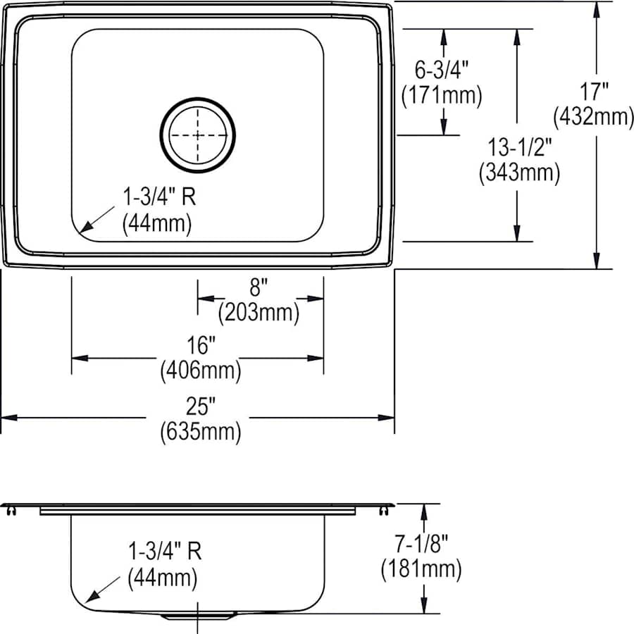 elkay-psdkr2517-line-drawing-1642
