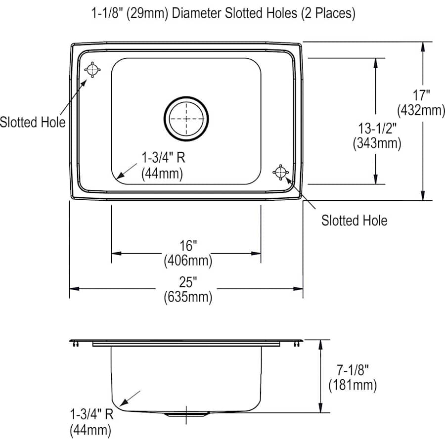 elkay-psdkr2517c-line-drawing-1643