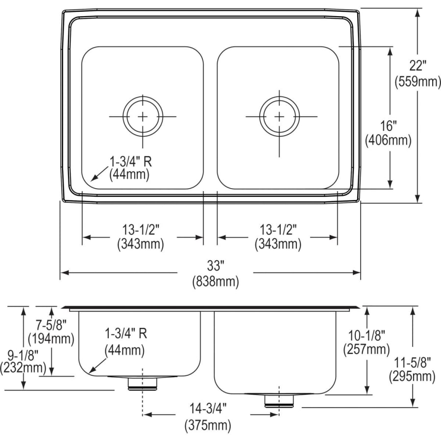 elkay-stlr3322rpd-specification-image-9321 elkay-stlr3322rpd-specification-image-9321