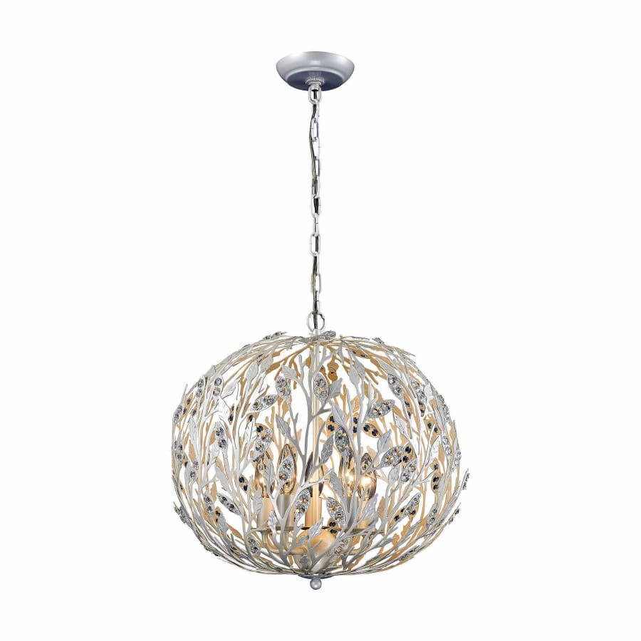 Elk Lighting 18185 5 5 Light Candle Style Globe Chandelier Build