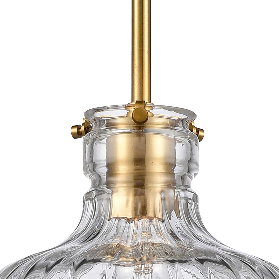 Elk Home 67905/1 Orinoco 1 Light 8 inch Weathered Zinc Mini