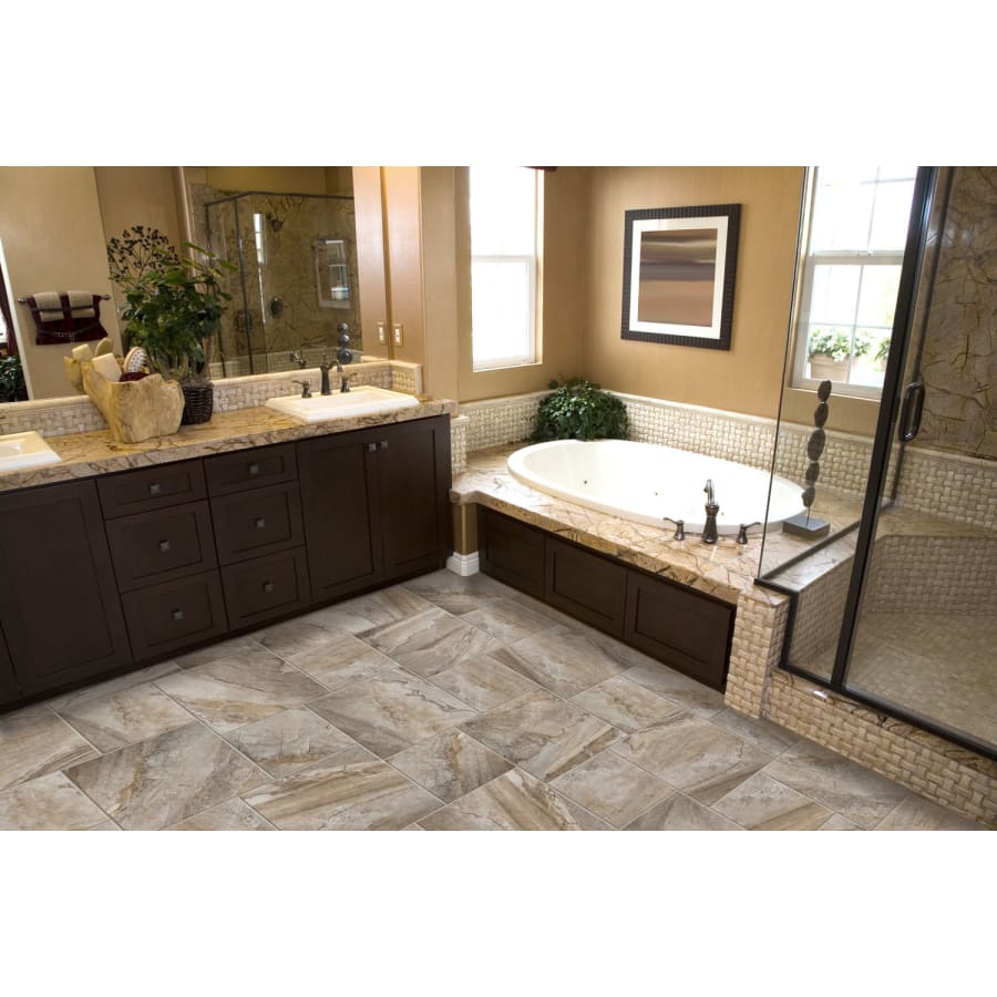 Emser EURASIA Cafe Porcelain Border Tile (13-in x 13-in)