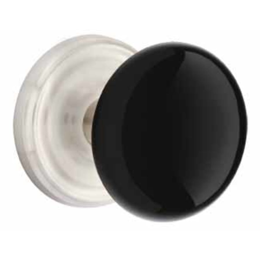 Ebony Knob Regular Rosette