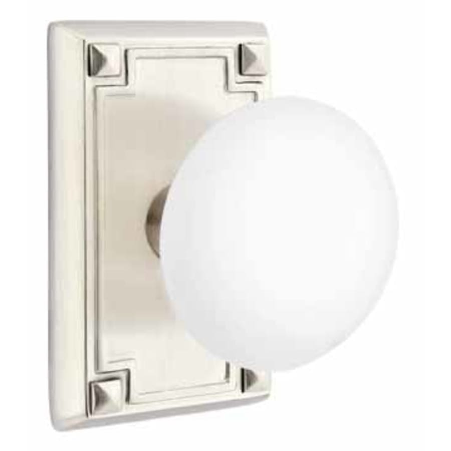 c810iw_ice_white_knob_arts_rosette_2104 c810iw_ice_white_knob_arts_rosette_2104