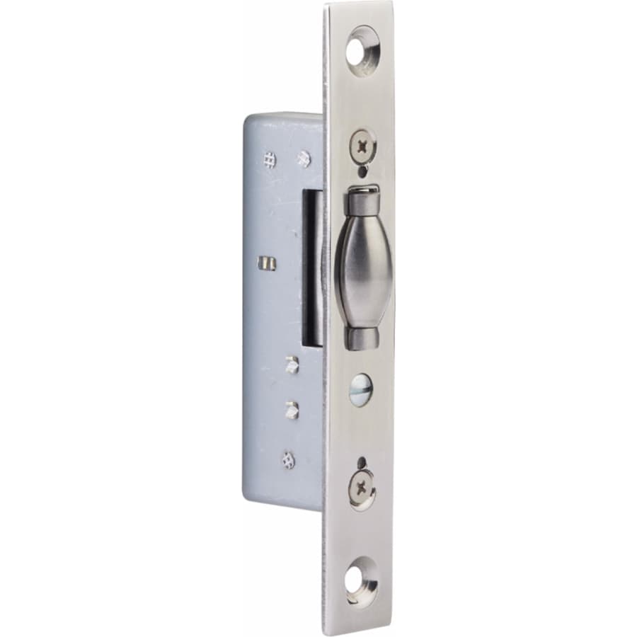Emtek Euro Heavy Duty Roller Latch Mortise Lock Body Brushed Stainless Steel