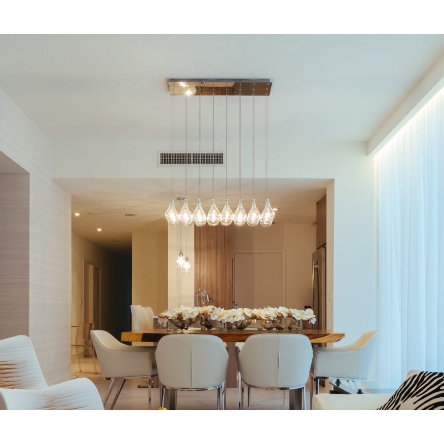 Larmes multi light pendant on sale