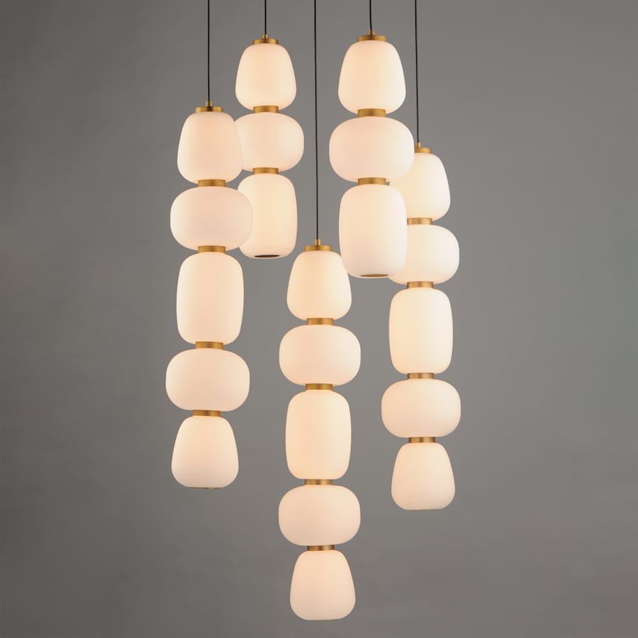 ET2 Soji 24" Wide LED Chandelier - Thumbnail 3