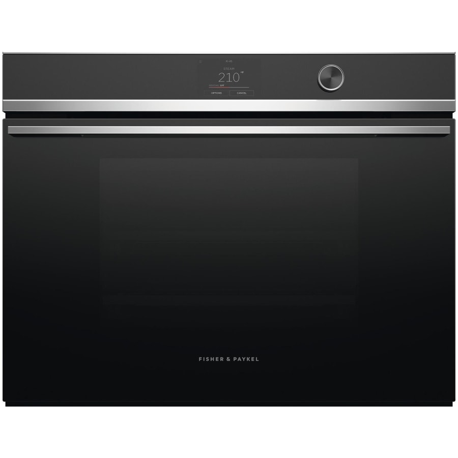 Fisher and Paykel 11 Series Contemporary 30 Inch Wide 2.5 Cu. Ft. Electric Combi Oven with Air Fry and Touch Screen / Dial Controls Stainless Steel