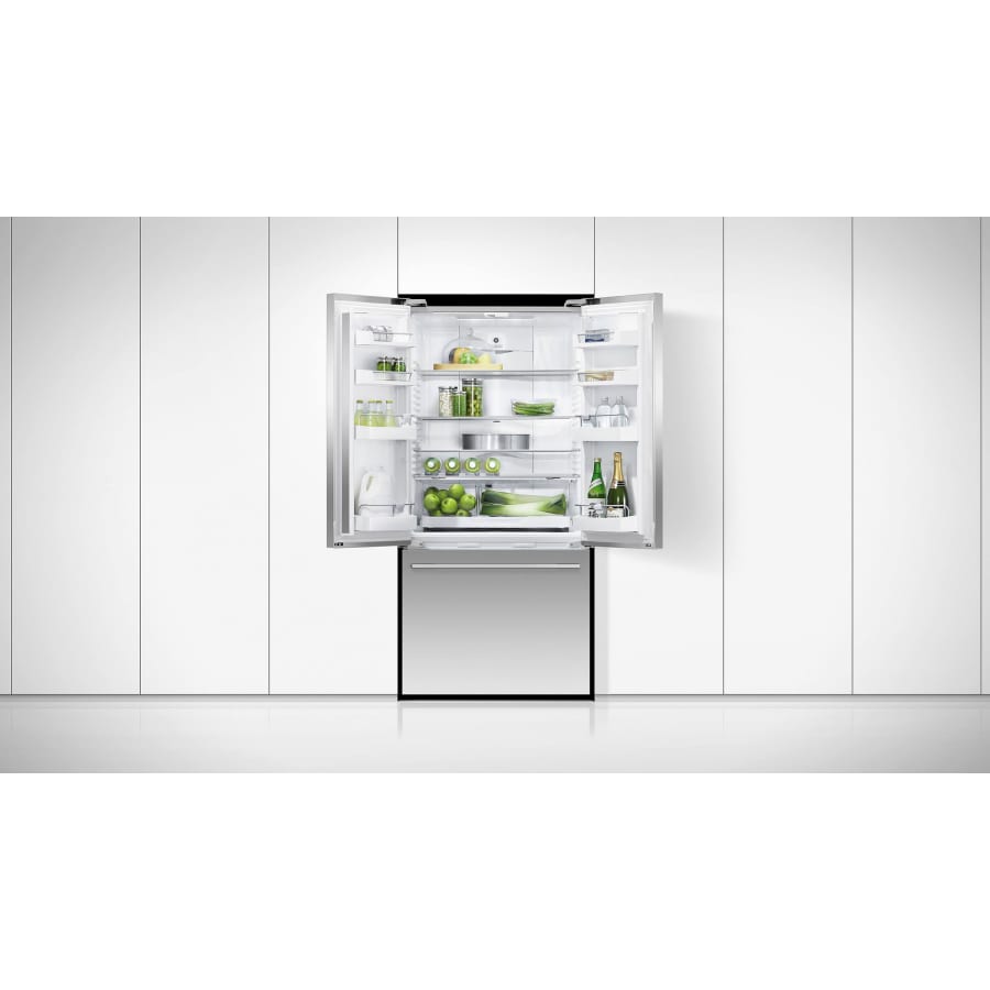 Fisher paykel freestanding french door refrigerator freezer rf170adjx4 outlet