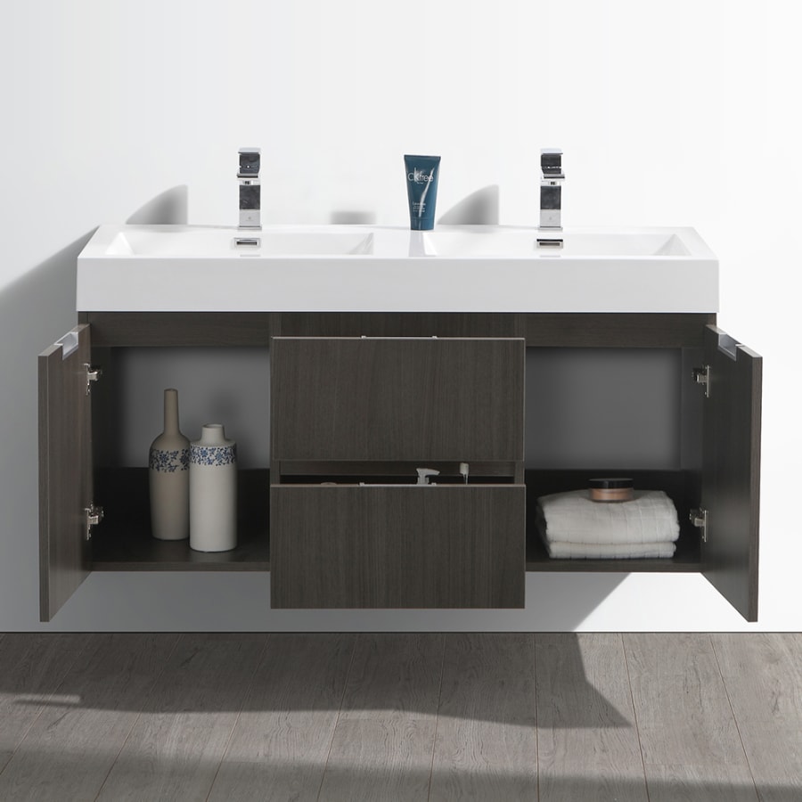 Fresca-FCB8348-D-I-Application Shot Opened Ash Gray