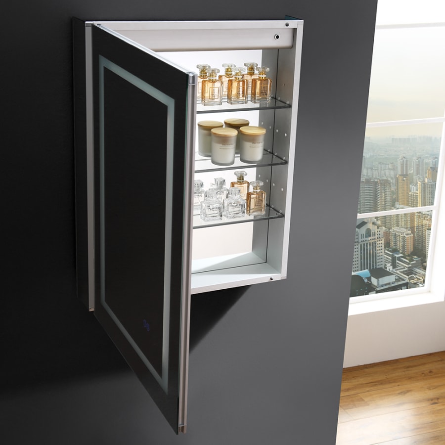 Fresca-FMC022430-L-Open Overhead View