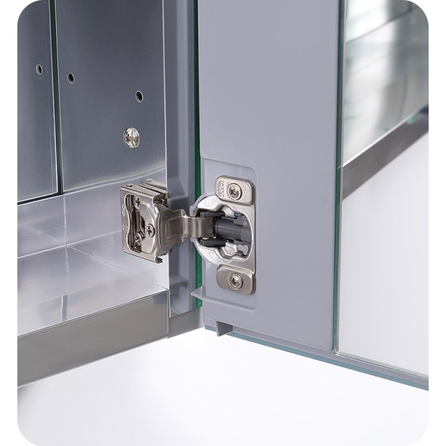 Fresca FMC8020 Senza 60 Wide x 36 High Frameless Triple Build