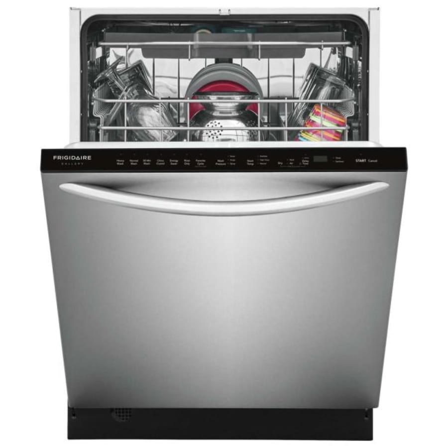 Stainless frigidaire dishwasher discount