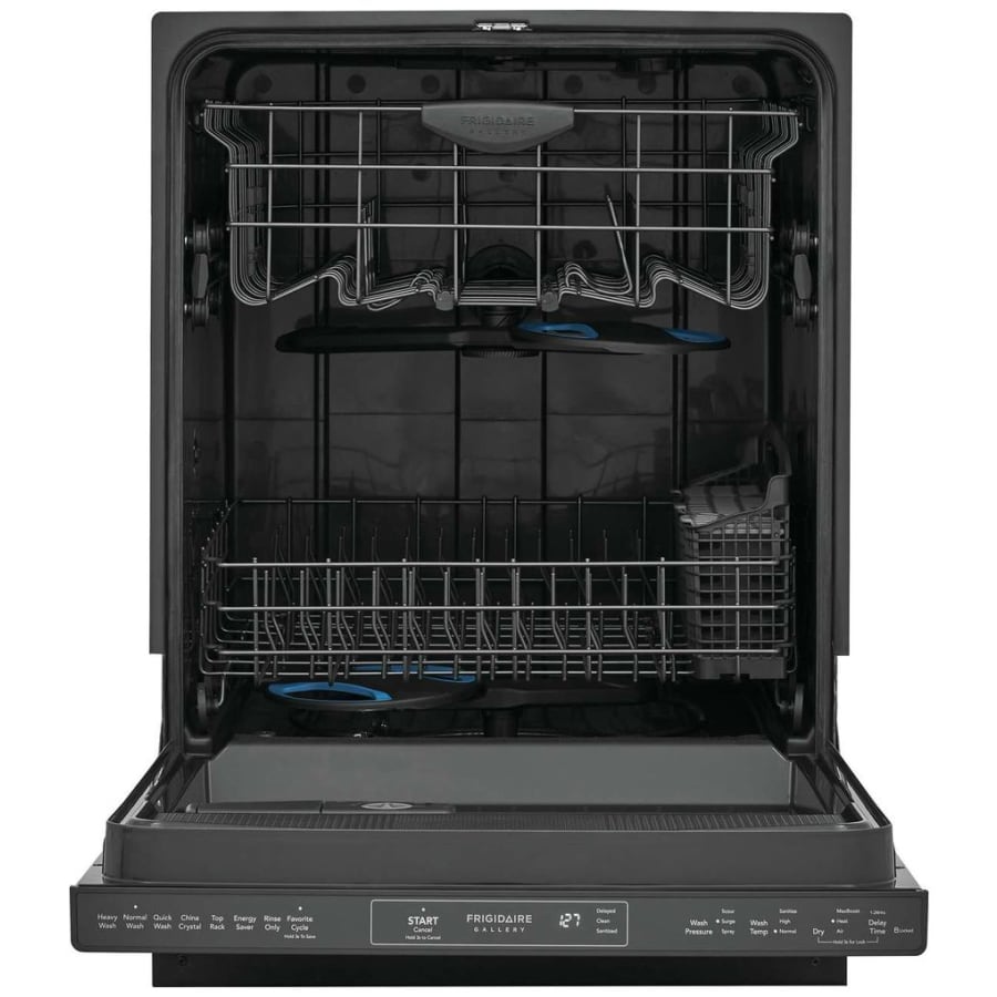 Frigidaire dishwasher top rack setting online