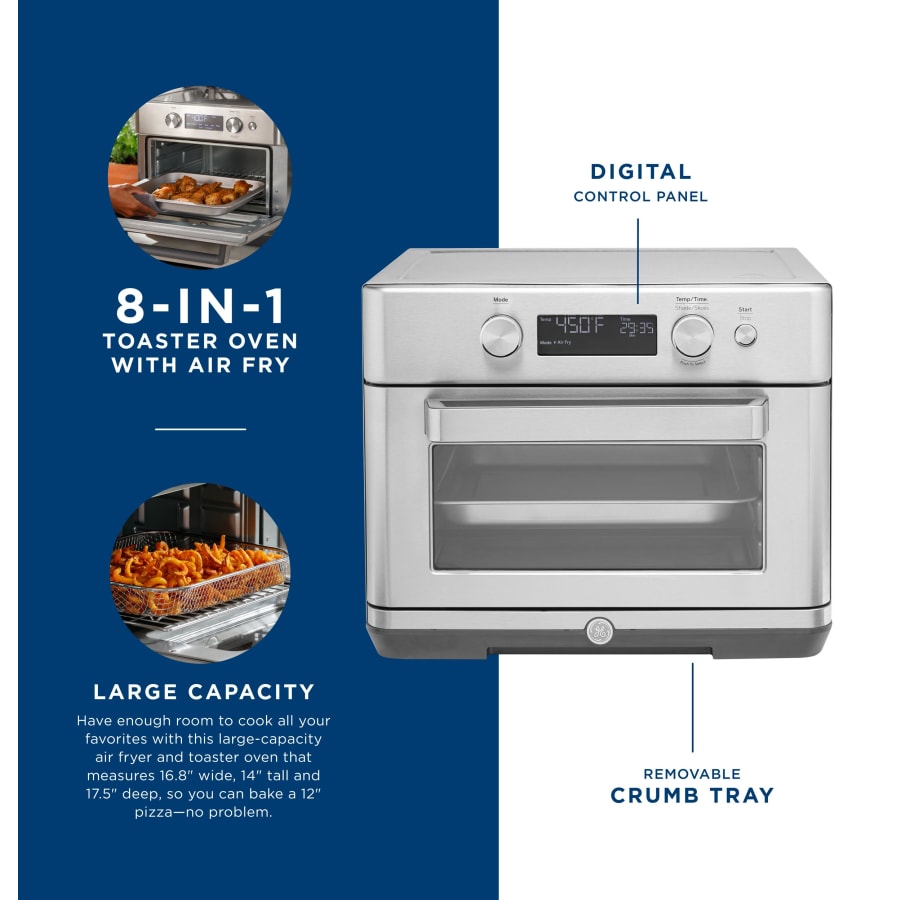 GE G9OAAASSPSS 16 7 8 Inch Wide Convection Countertop Build