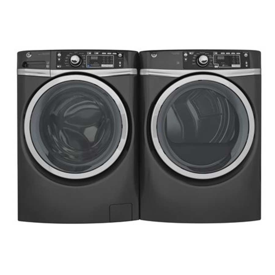 GE-GFD48ESK-Washer and Dryer Side by Side