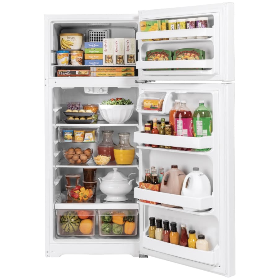 GE Top Freezer Refrigerator - Thumbnail 3