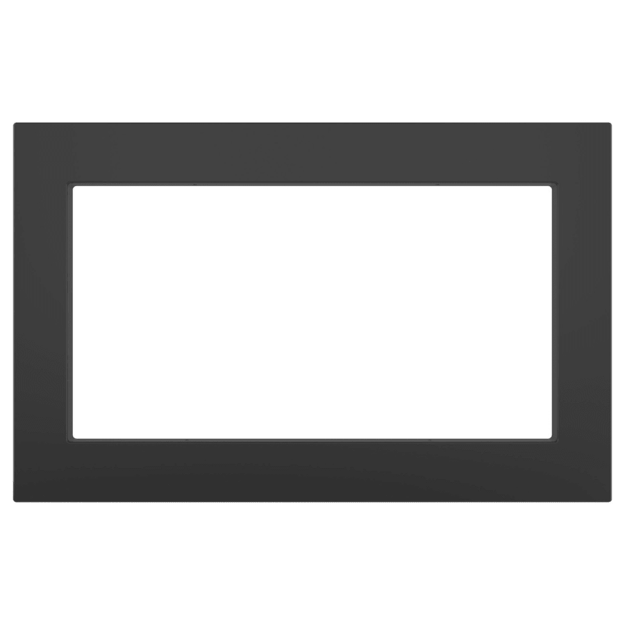 GE 27 Inch Wide Trim Kit for Built-In Microwaves Black