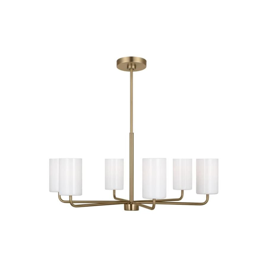 Generation Lighting Rhett 6 Light 32" Wide LED Chandelier - Thumbnail 3