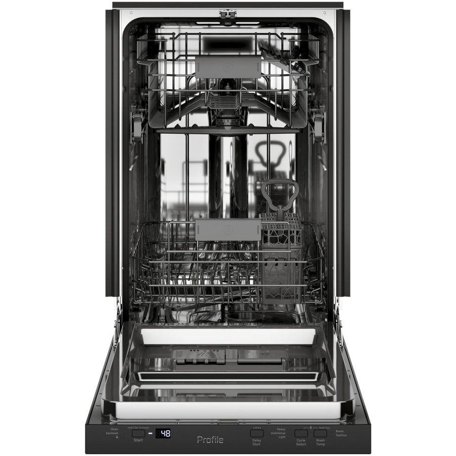 GE Profile PDT145SGLBB 18 Inch Wide 8 Place Setting Energy Build