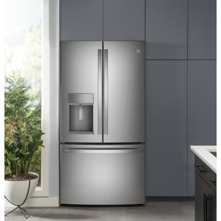 Ge profile counter depth french door pyd22k top