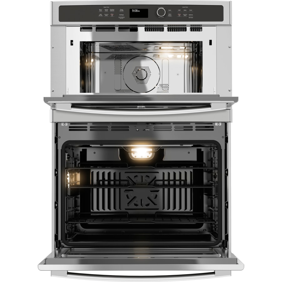 GE Profile PT9800SHSS 30 Inch Wide Combination Double Wall Build