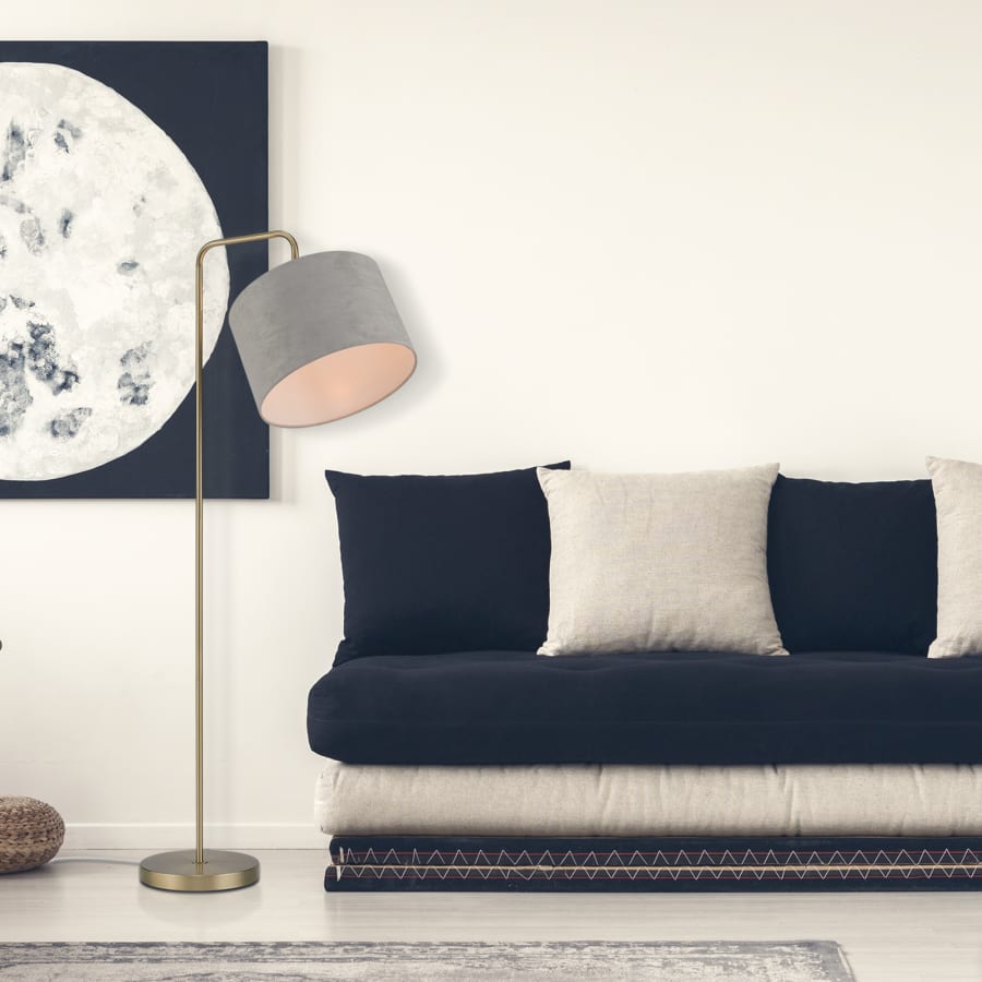 Globe Electric 67395 Barden 58 Tall Gooseneck Floor Lamp Build