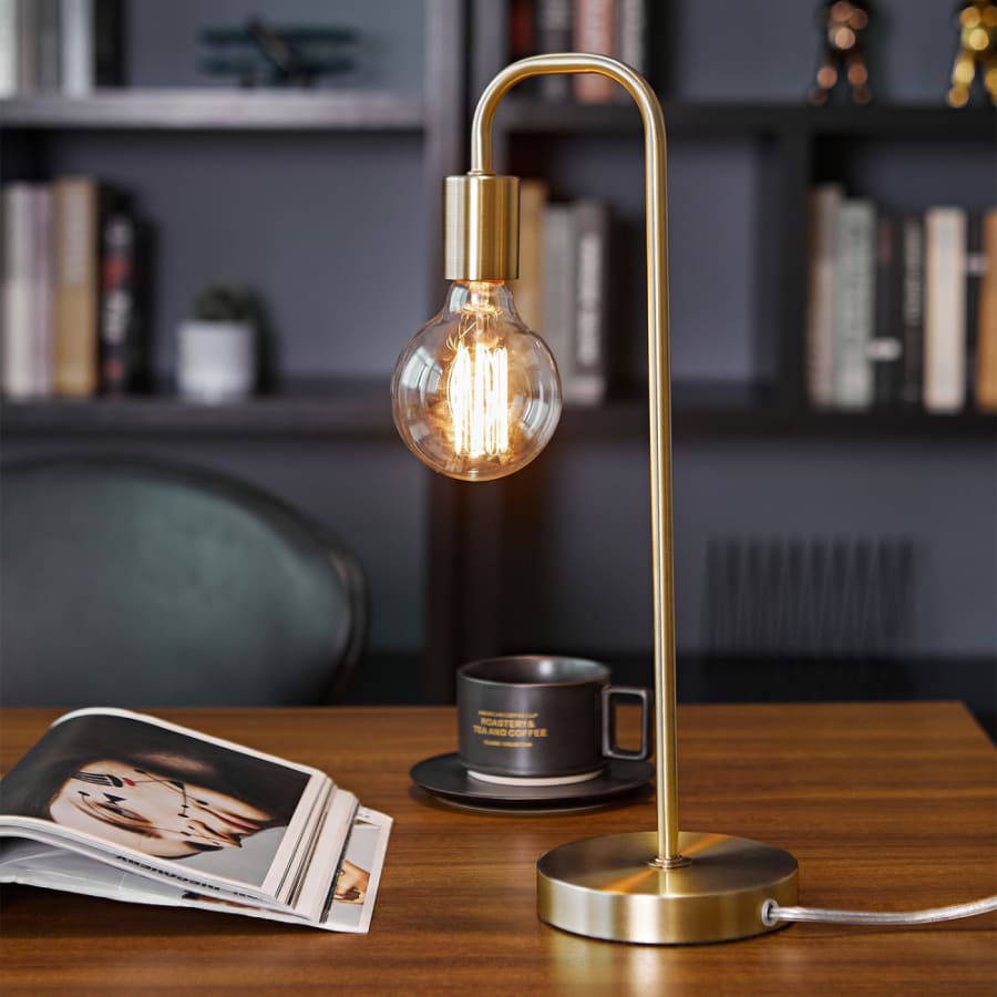 Globe Electric 67433 Holden 18 Tall Gooseneck Table Lamp Build