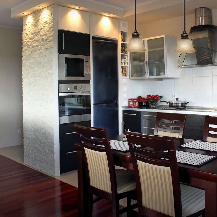 1 Light Mini Pendant Etruscan Bronze Finish Room View