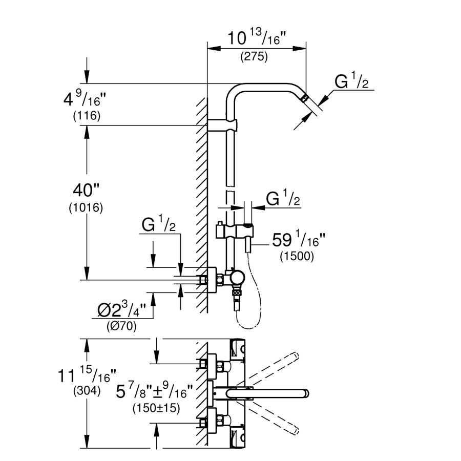 grohe-26-421-line-drawing-22 grohe-26-421-line-drawing-22