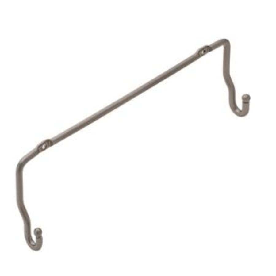 Hafele Mounting Bracket for Slanted Hook-On Matte Nickel