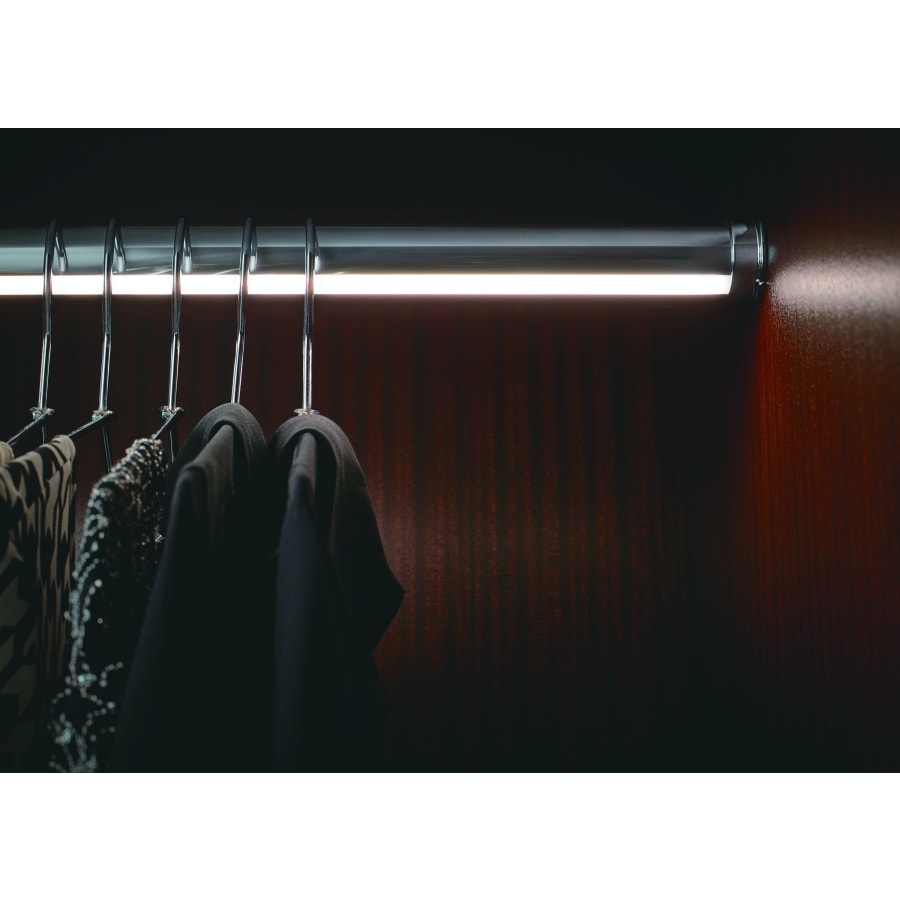 Hafele 833.96.042 Loox Aluminum 1 1 3 Diameter Closet Rod Build