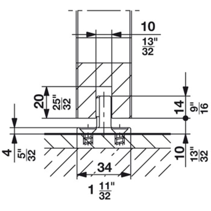 hafele-940-41-007-lower-guide-dimensions-20 hafele-940-41-007-lower-guide-dimensions-20
