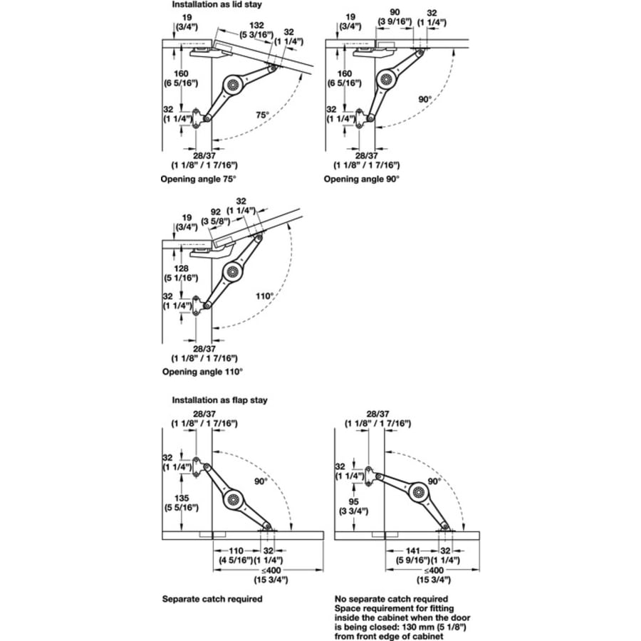 hafele_373-66-612_galleryswingdiagram3 hafele_373-66-612_galleryswingdiagram3