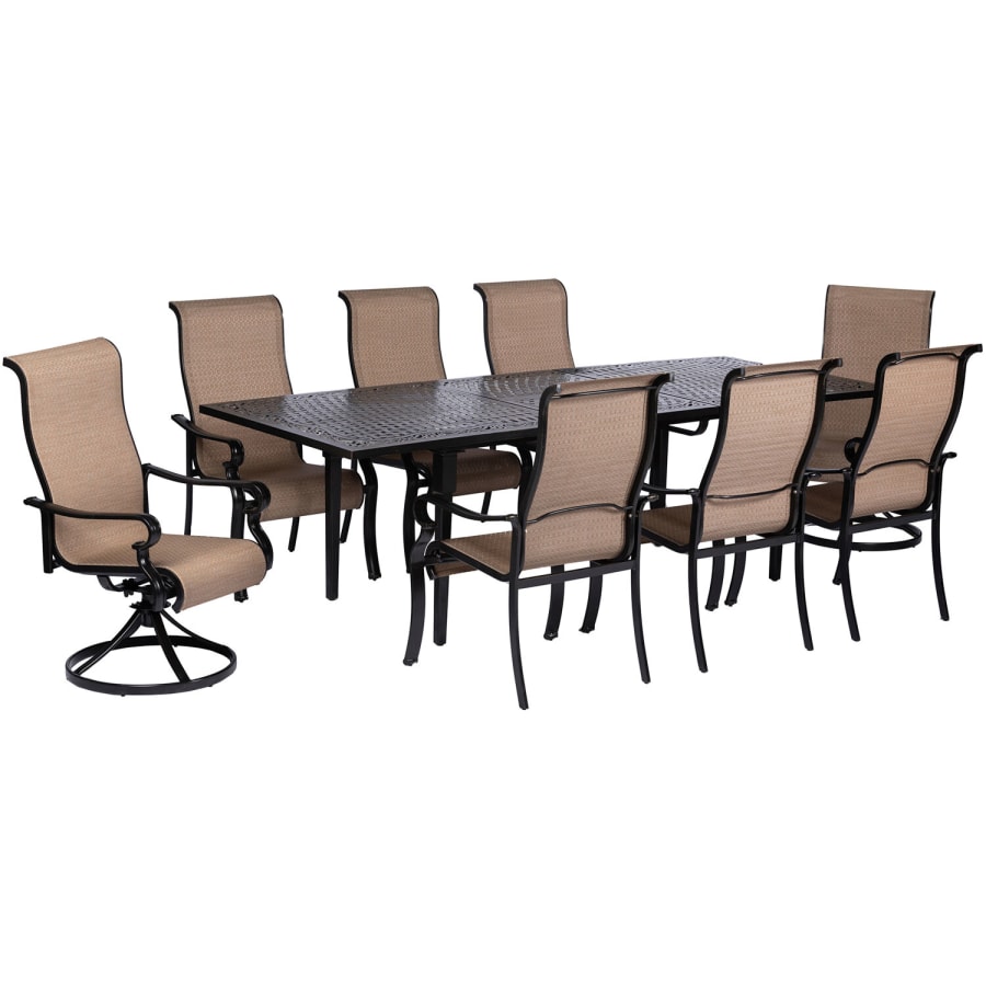 Brigantine 9 Seat Set - on White Background