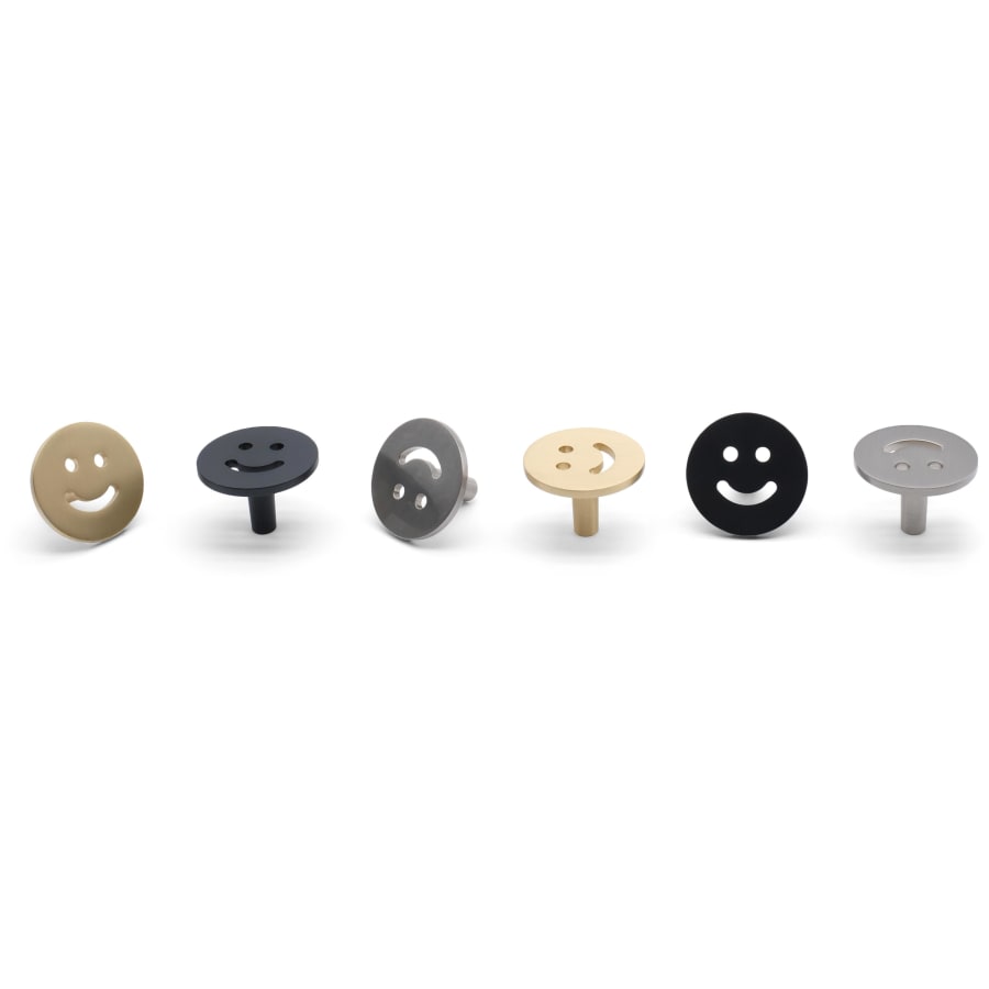 Hapny Home SM25-MB Smiley 1-1/2