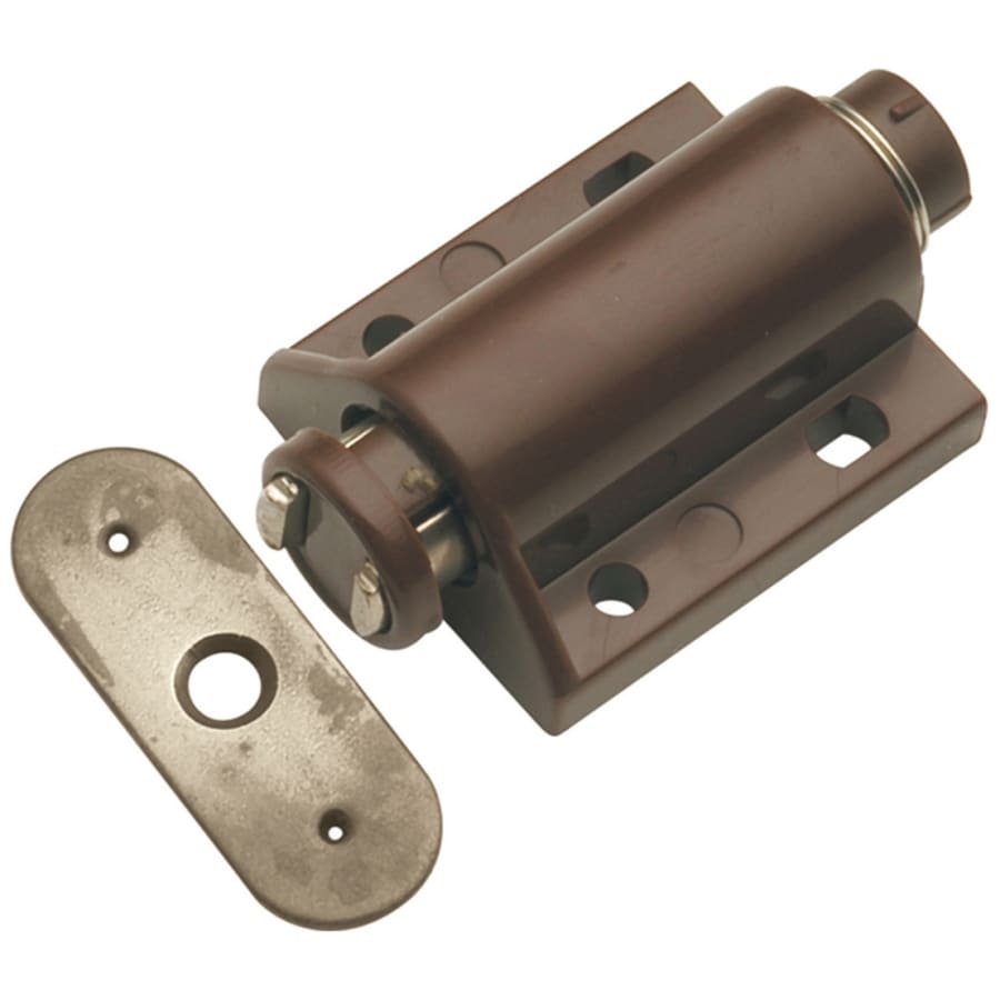 Hickory Hardware Pack of (25) - 7/8" Center to Center Magnet Touch Cabinet Catch Statuary Bronze