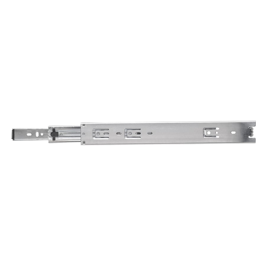 Hickory Hardware Pack of (5) Pair - 20 Inch Full Extension Side Mount Ball Bearing Drawer Slides with 100 Pound Weight Capacity - 10 Cadmium