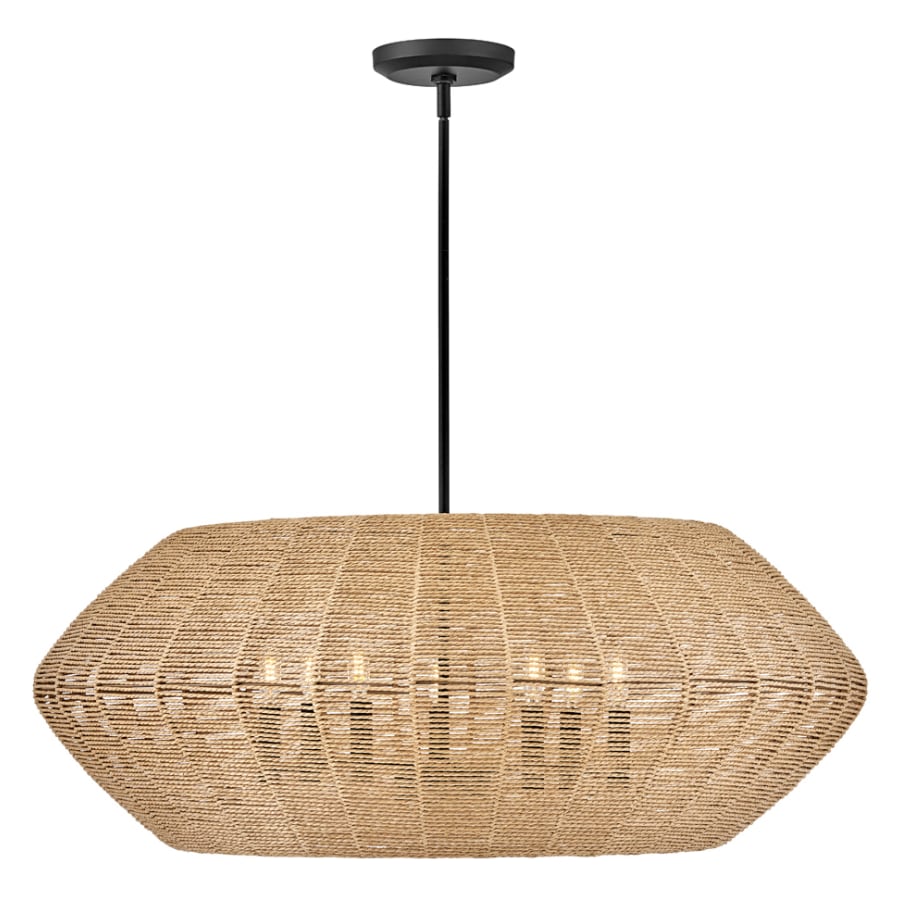 Pendant with Canopy - BLK-CML