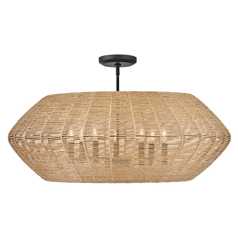 Pendant with Canopy - BLK-CML