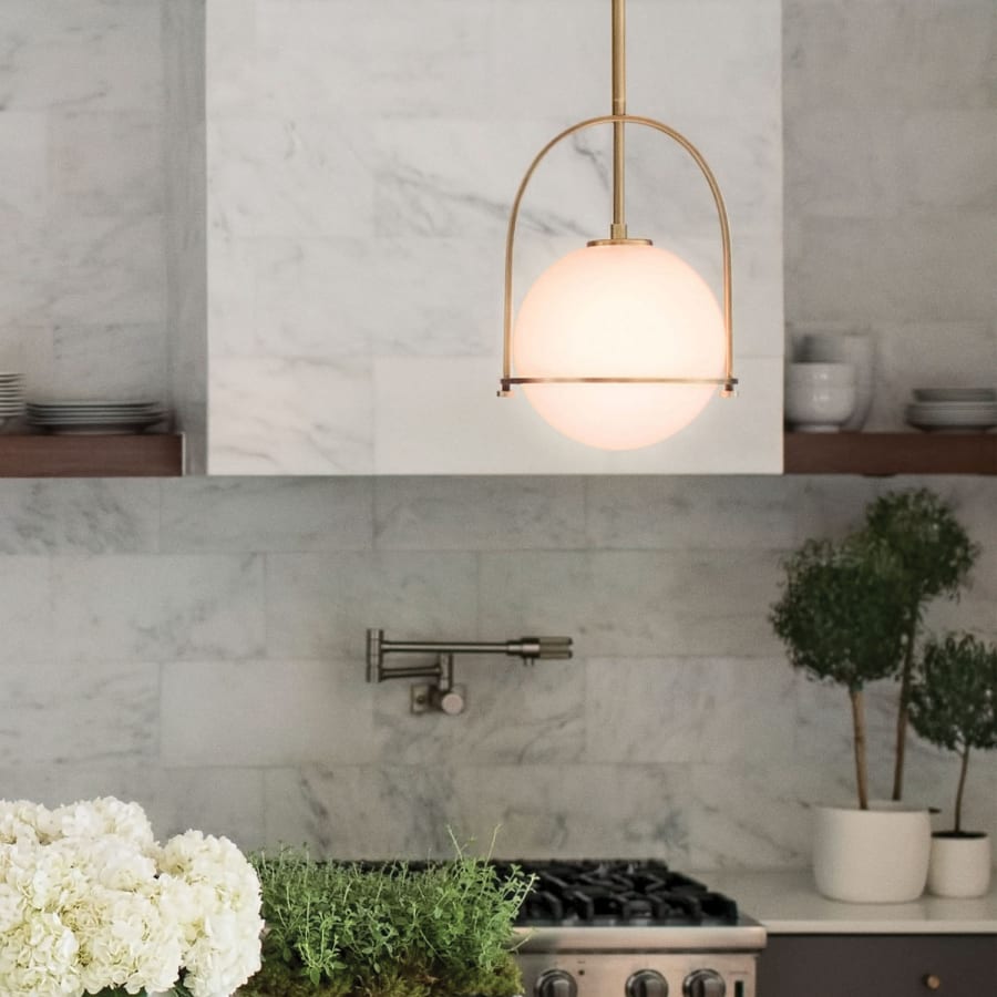 Hinkley Lighting 3407BK Somerset 1 Light 12 Wide Pendant Build